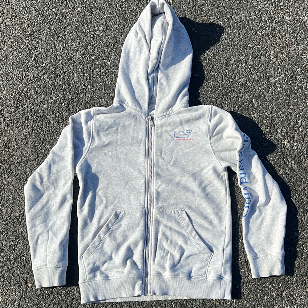 children’s vineyard vines zip up sweatshirt